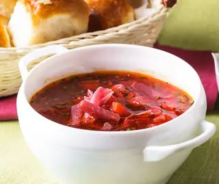 Борщ червоний