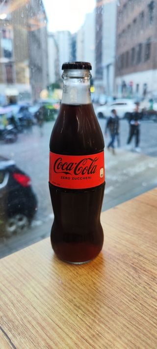 Coca cola zero in vetro 33cl