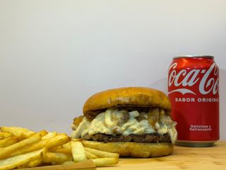 Combo Burguer De PolloChampiñon