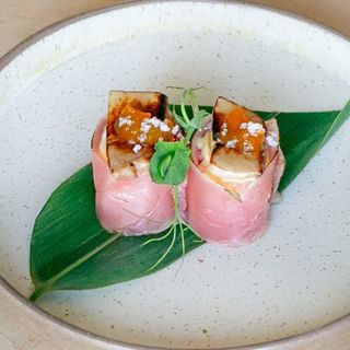 Gunkan Atum e Foie Gras