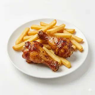 Muslos De Pollo Con Patatas (2 Uds.)