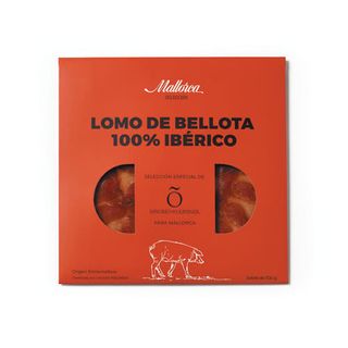 Sobre De Lomo Ibérico De Bellota Loncheado