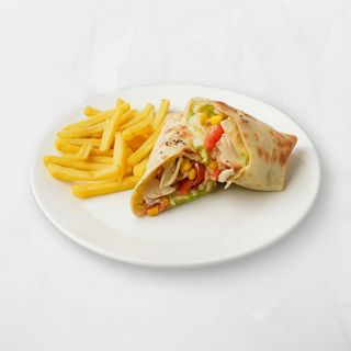 Mil wrap pulled pork