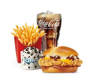 Menú Completo McCrispy BBQ & Bacon