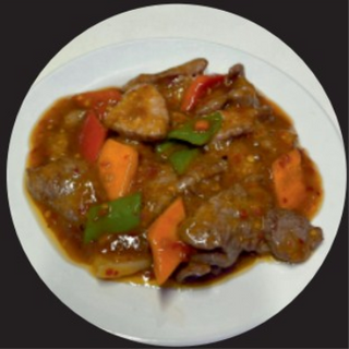 23 Ternera Con Verduras Con Salsa De Ostras Picante