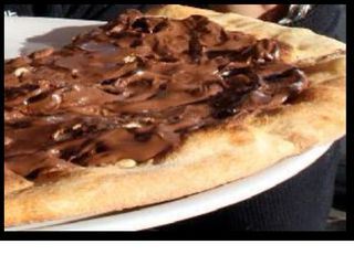 Focaccia con Nutella