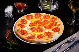 Pizza Salami e Gorgonzola