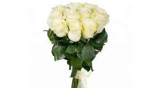 Bukiet z 5 białych róż