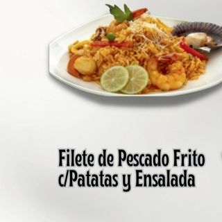 ARROZ C/ MARISCO +INCA KOLA 