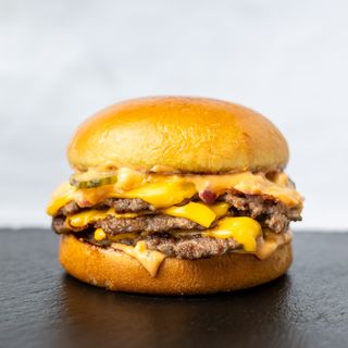Original smash burger triple