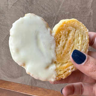 Mini palmera de chocolate blanco 5 gr.