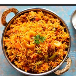 Vegetable biryani 