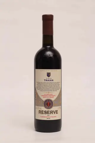 Cabernet Sauvignon Reserve,sec, Vinia Traian. 