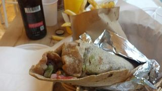 Piadina falafel