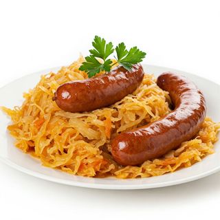 Kiseli kupus sa kobasicom