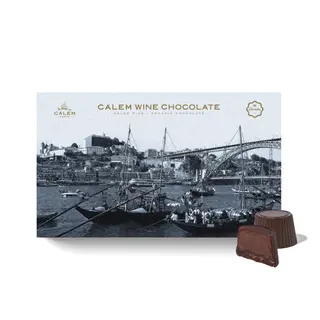 Bombons de Chocolate Negro e Vinho Cálem - Barcos Rabelo