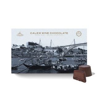 Bombons de Chocolate Negro e Vinho Cálem - Barcos Rabelo