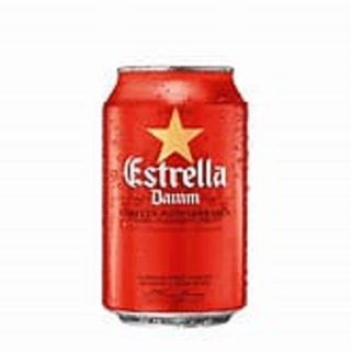 Estrella Damm Cerveza Lata 33cl