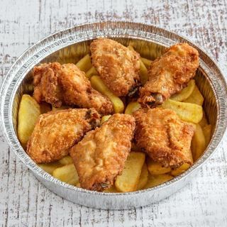 Alitas de pollo BBQ Ración (12 Uds)
