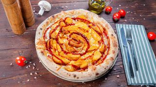 PIZZA POLLO BARBEQUE 32CM (770.00 g)