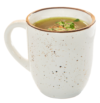 Rosół domowy w kubku 