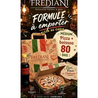  Pizza au choix + boisson    