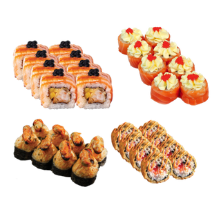 Сет #2 (32шт/640г)