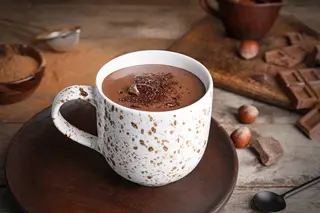 ciocolata calda neagra