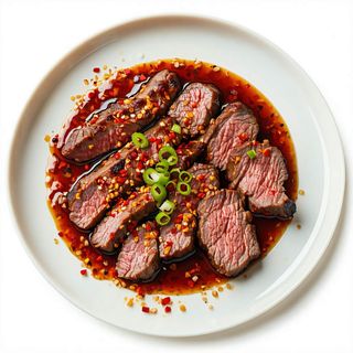 Cerdo asado estilo chino