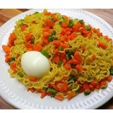 Indomie,  Egg  and Veggies