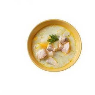 Sopa De Pollo Con Champiñones