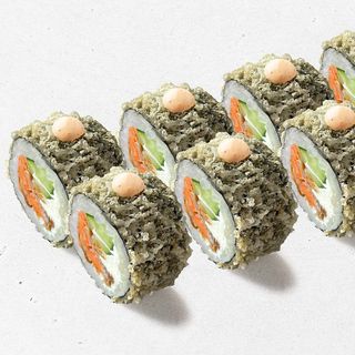 Łosoś Teriyaki w tempurze