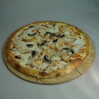 Пицца курица с грибами