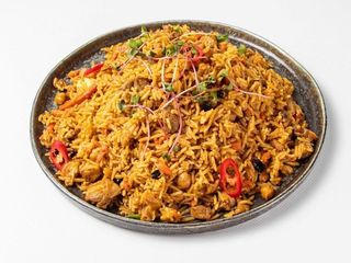 Плов по- кримськи  з телятиною в казані 1 кг