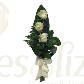 3 Rosas Brancas