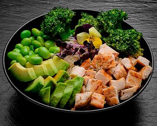 Chicken Poke Bowl