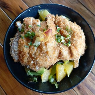 Sesame Chicken Katsu Salad