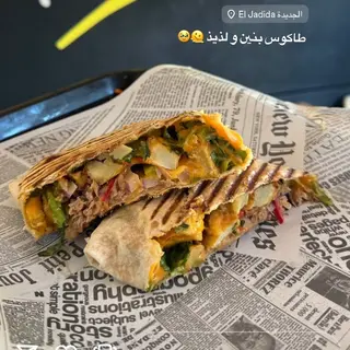 Tacos végétarien 
