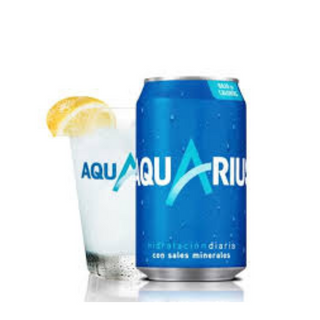 Aquarius Limón lata 330ml.