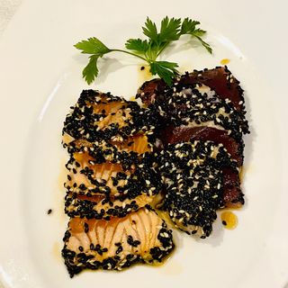 14 Shake e maguro tataki