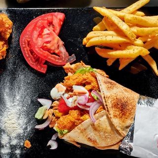 Shaorma lipie crispy mare