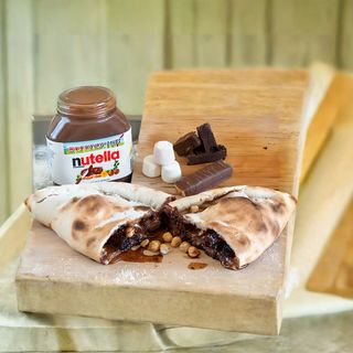 focaccia con nutella