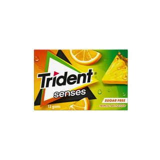 Pastilhas Elásticas Trident Senses Tropical