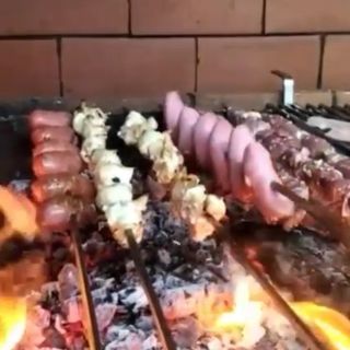 Espeto de 6 Salsichas 