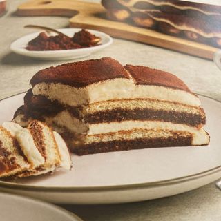 Porción Tarta Tiramisú Savoiardi