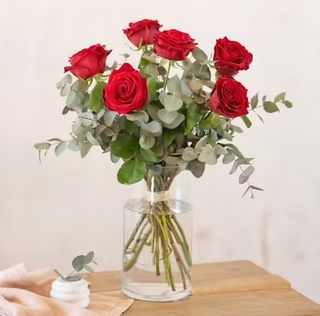 6 Rosas Rojas - amor en estado puro