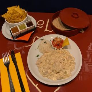 Pollo flor de calabaza