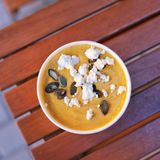 Крем-суп Гарбузовий з Бринзою