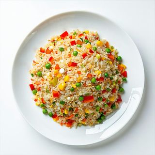 Riso saltato vegetariano