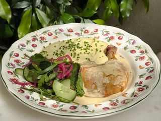 French Chicken with Creamy Mustard Sauce